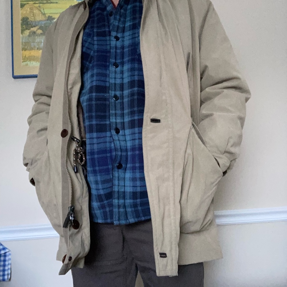 RAINFOREST Beige Insulated Winter Jacket with removable inner liner.